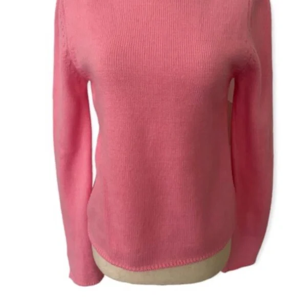 Comme des Garçons GIRL pink cut out heart Sweater XS